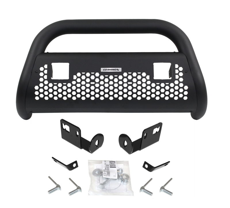 Ford F-150 Heritage Bull Bar - Front - Go Rhino - RC2 Light Ready - Textured Black - `04-`05